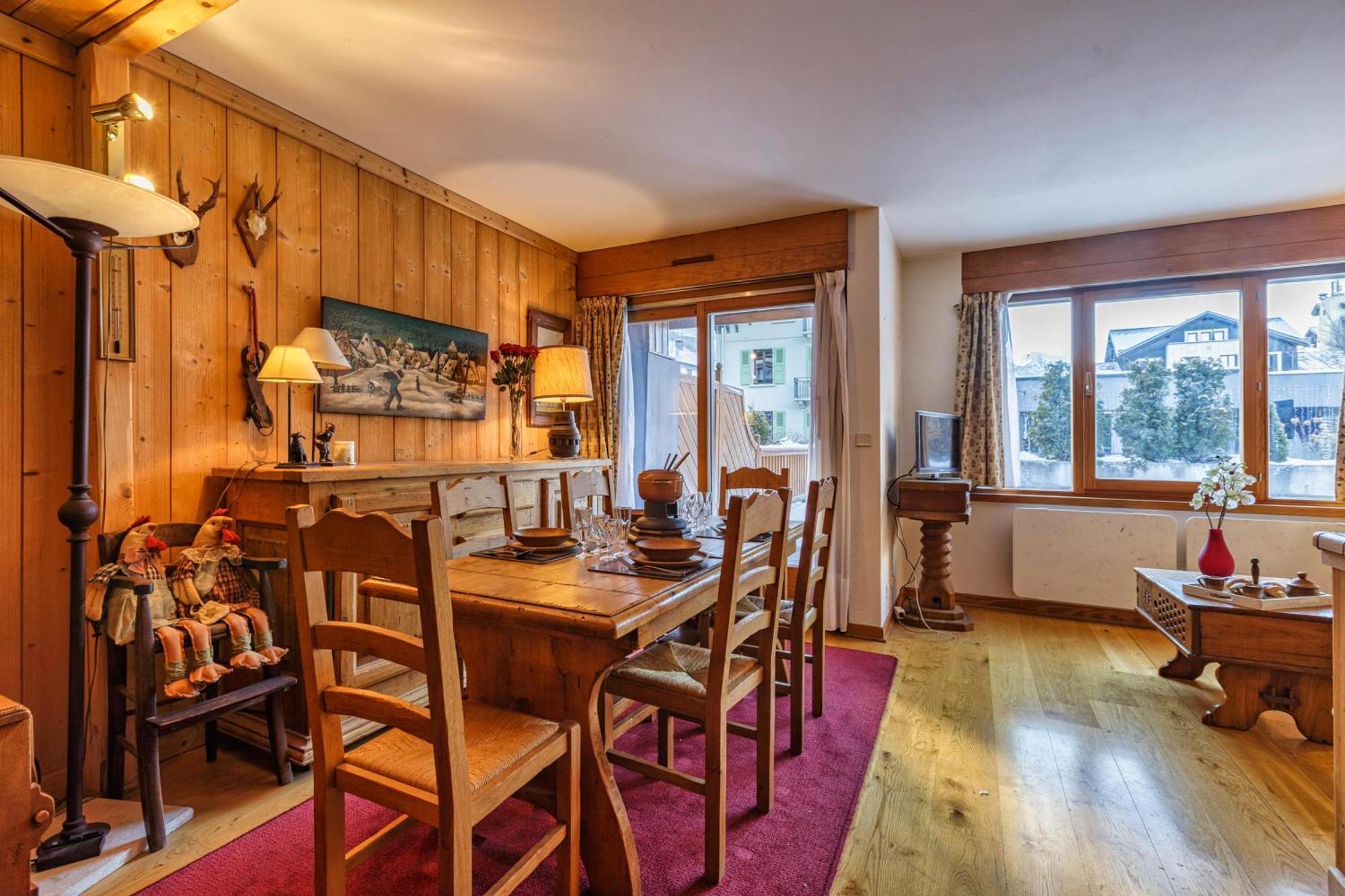 Duplex Aiguille Du Midi Large Terrasse - Happy Rentals 霞慕尼 外观 照片