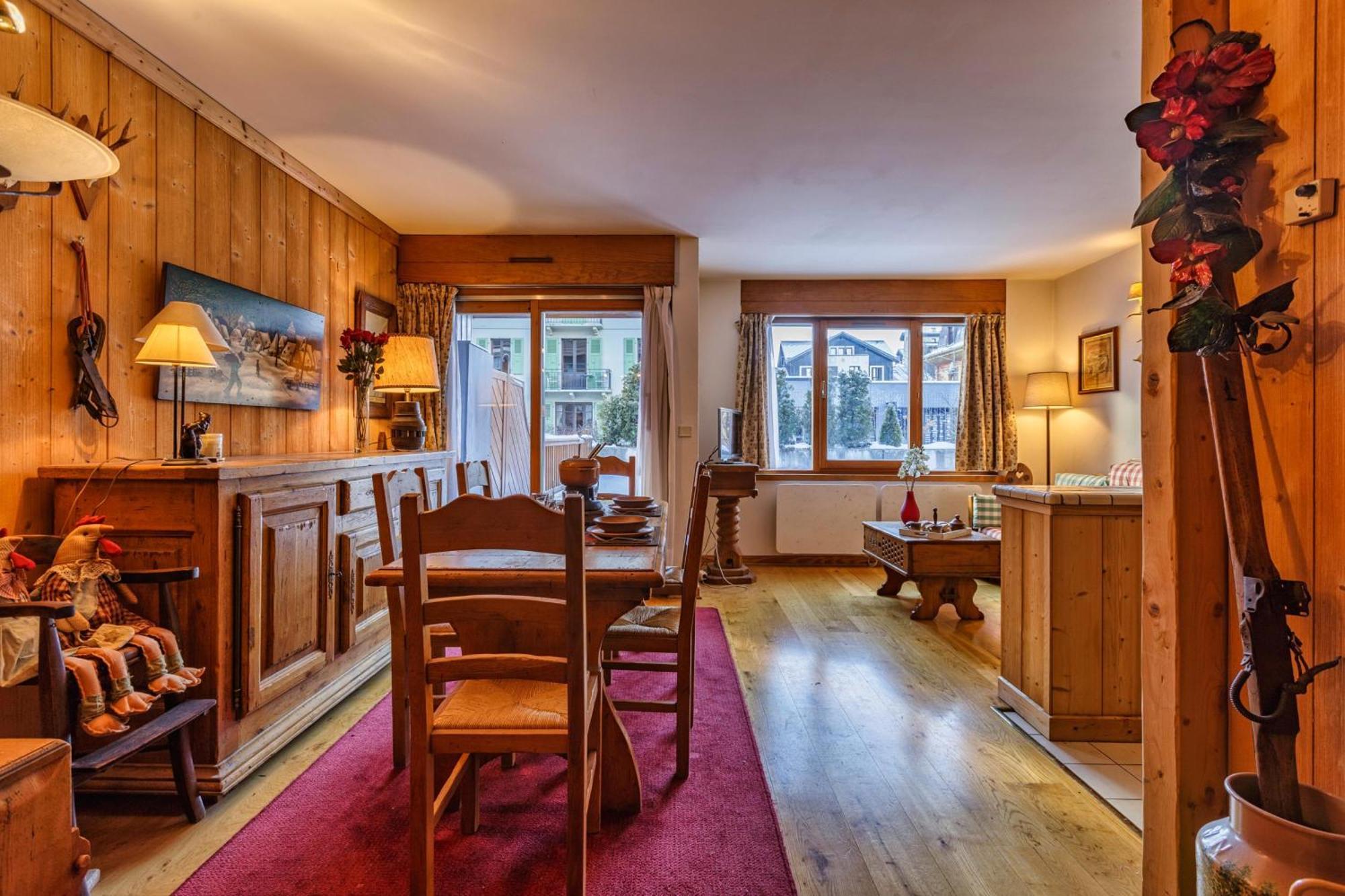 Duplex Aiguille Du Midi Large Terrasse - Happy Rentals 霞慕尼 外观 照片