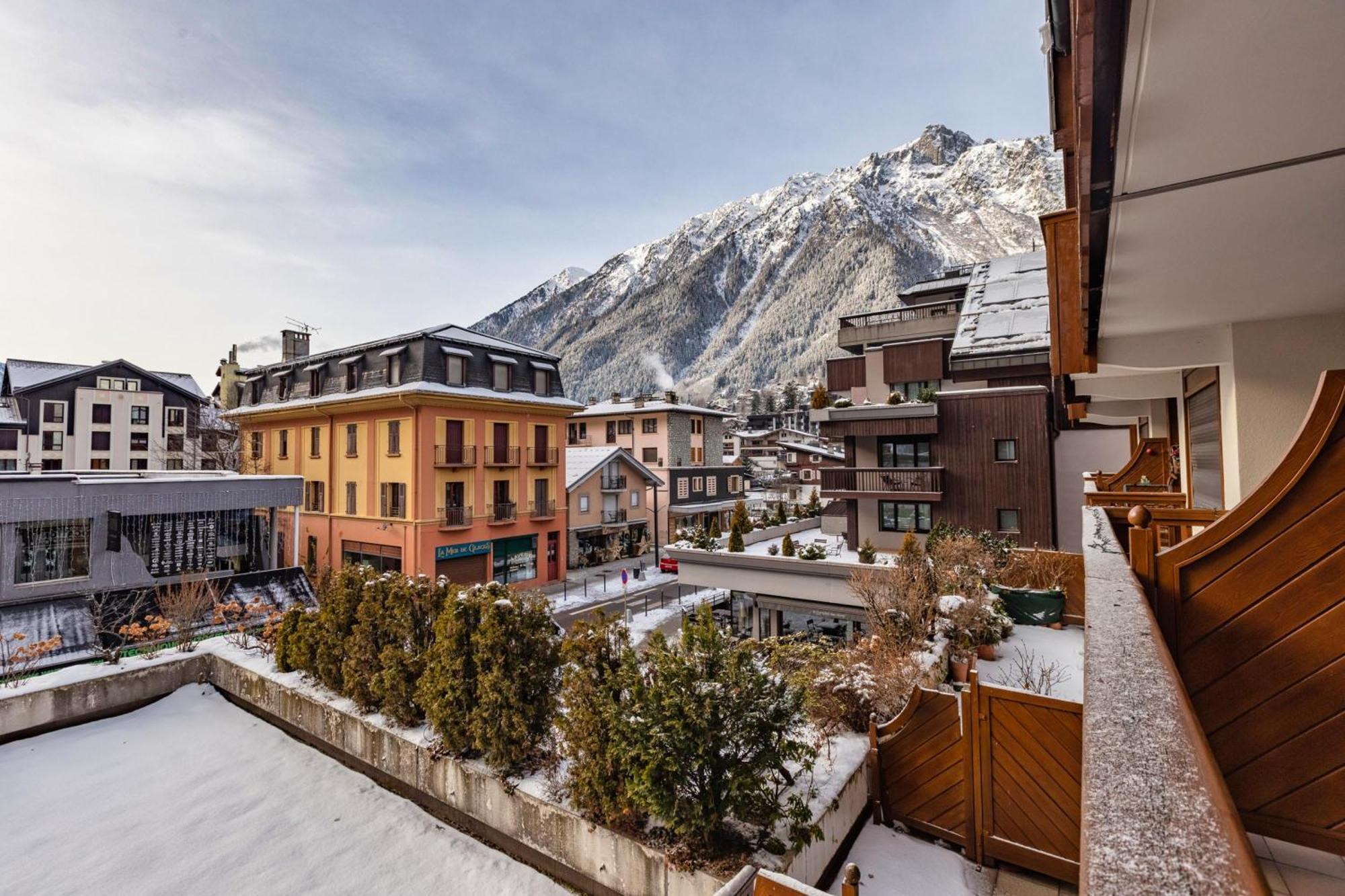 Duplex Aiguille Du Midi Large Terrasse - Happy Rentals 霞慕尼 外观 照片