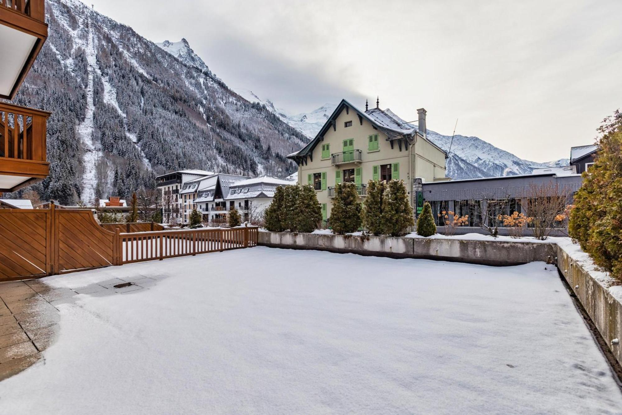 Duplex Aiguille Du Midi Large Terrasse - Happy Rentals 霞慕尼 外观 照片