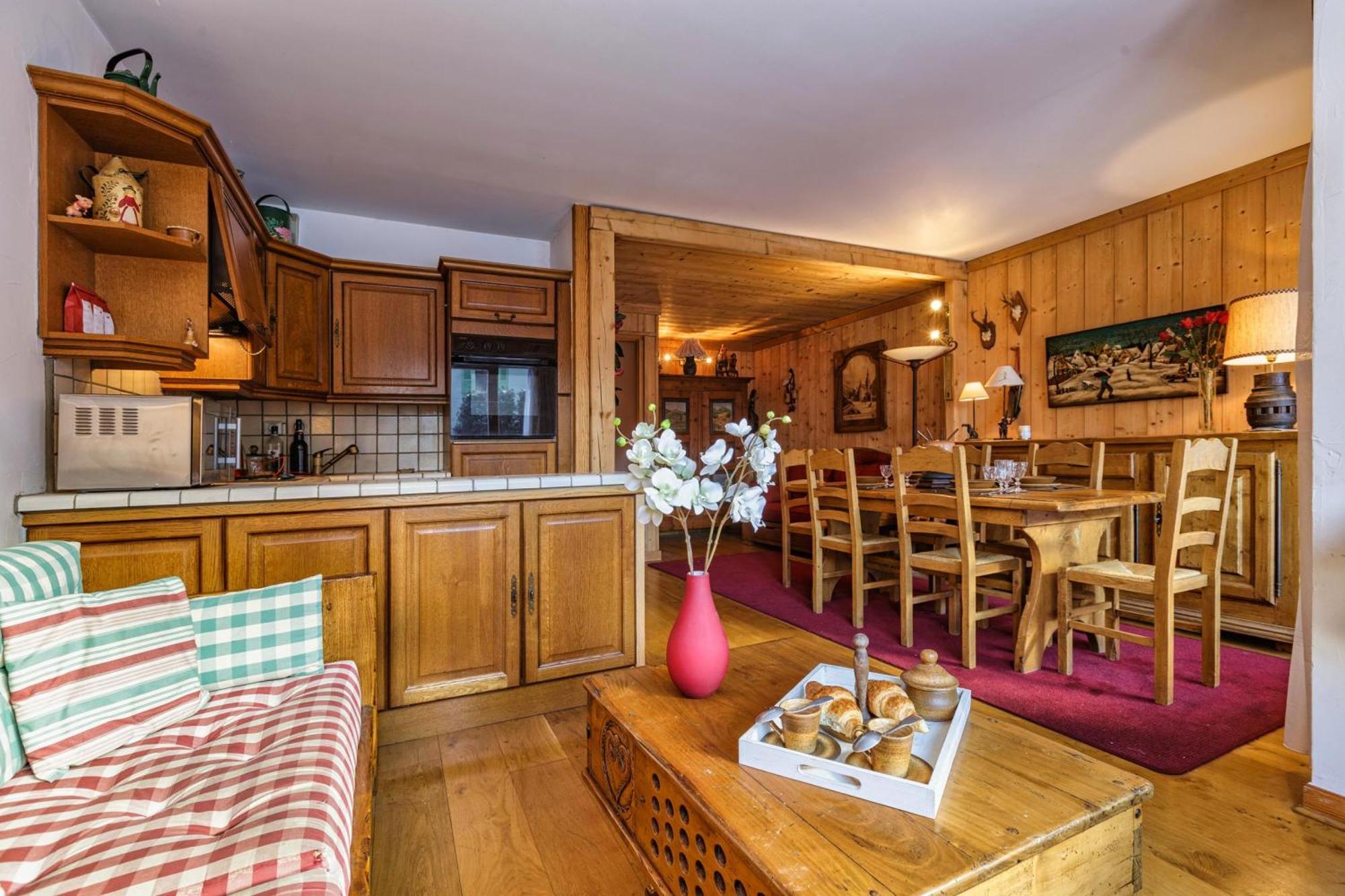 Duplex Aiguille Du Midi Large Terrasse - Happy Rentals 霞慕尼 外观 照片