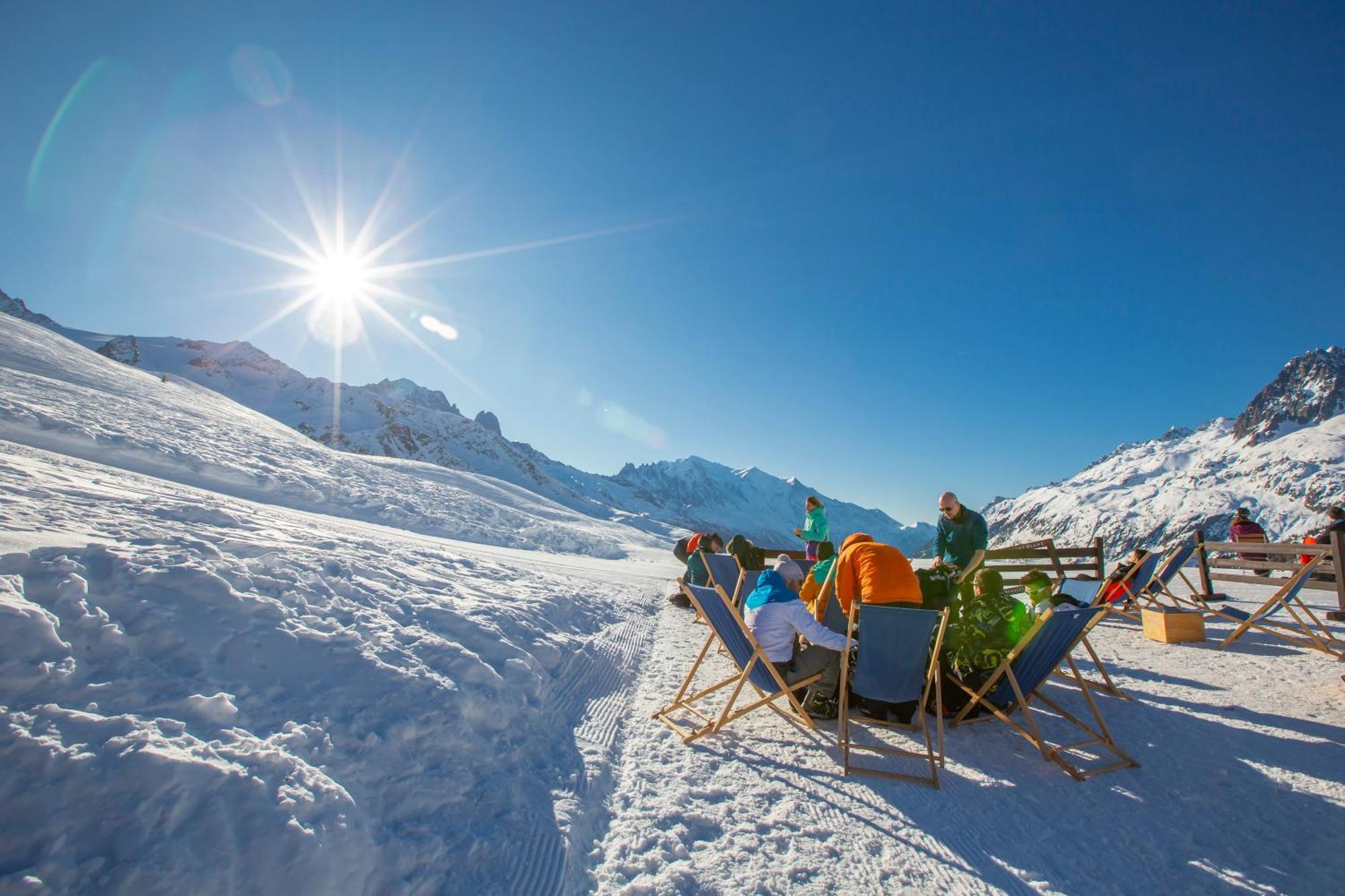 Duplex Aiguille Du Midi Large Terrasse - Happy Rentals 霞慕尼 外观 照片